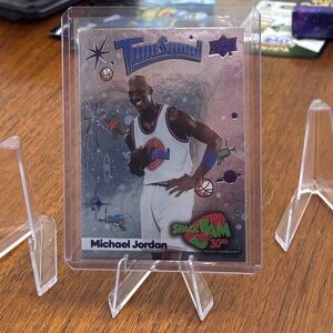Space Jam Michael Jordan Cosmos #10 Upper Deck 1996 30th Anniversary Card NM